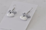 Dog Puppy Clay Drop Dangle Earrings