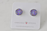 Handmade Artwork Stud Earrings