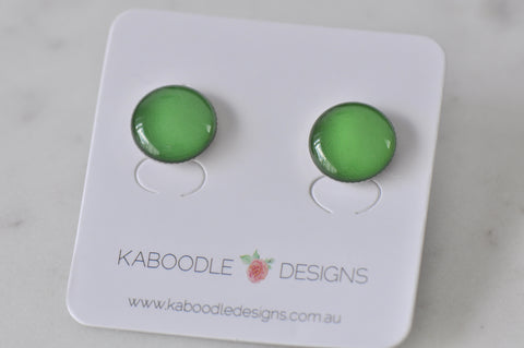 Handmade Artwork Stud Earrings