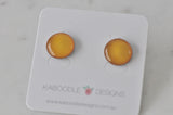 Handmade Artwork Stud Earrings