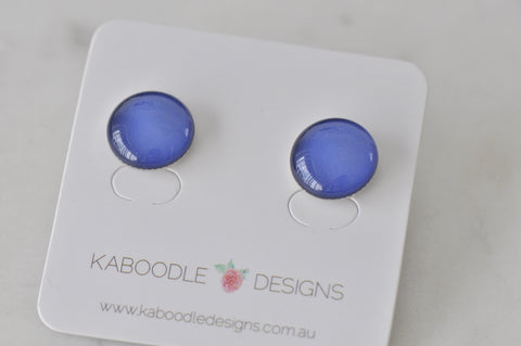 Handmade Artwork Stud Earrings