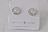 Handmade Artwork Stud Earrings