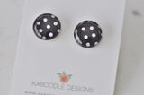 Handmade Artwork Stud Earrings