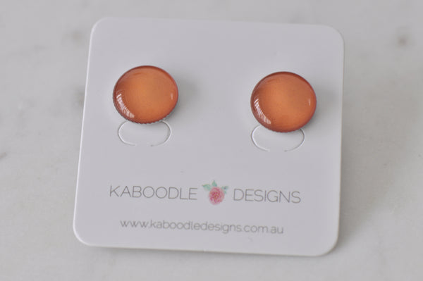 Handmade Artwork Stud Earrings