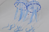 Novelty Jelly fish Jellyfish Dangle Earrings - Blue