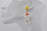 Novelty Astronaut Rocket Alien UFO Drop Dangle Earrings