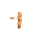 Miniature Food Gingerbread Man Stud Earrings