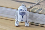 Star Wars Inspired Astromech Droid Robot Large Necklace