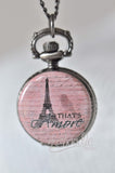 Amore Paris - Pocket Watch Necklace