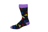 Novelty Fun Socks - Retro Brick Game