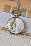 Alice Story Pocket Watch Necklace