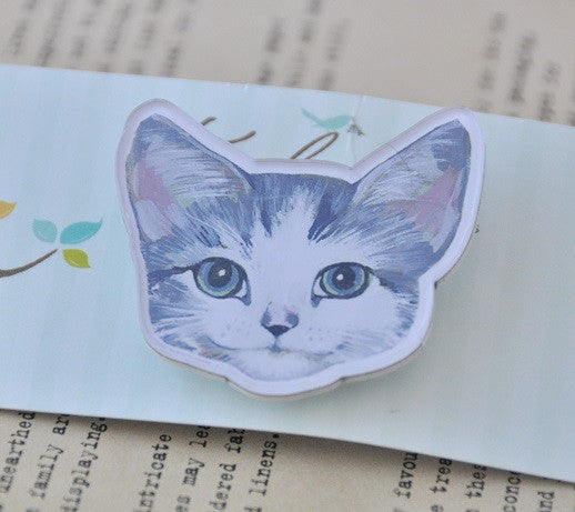 Happy Cat - Cat Face Personality Acrylic Perspex Brooch