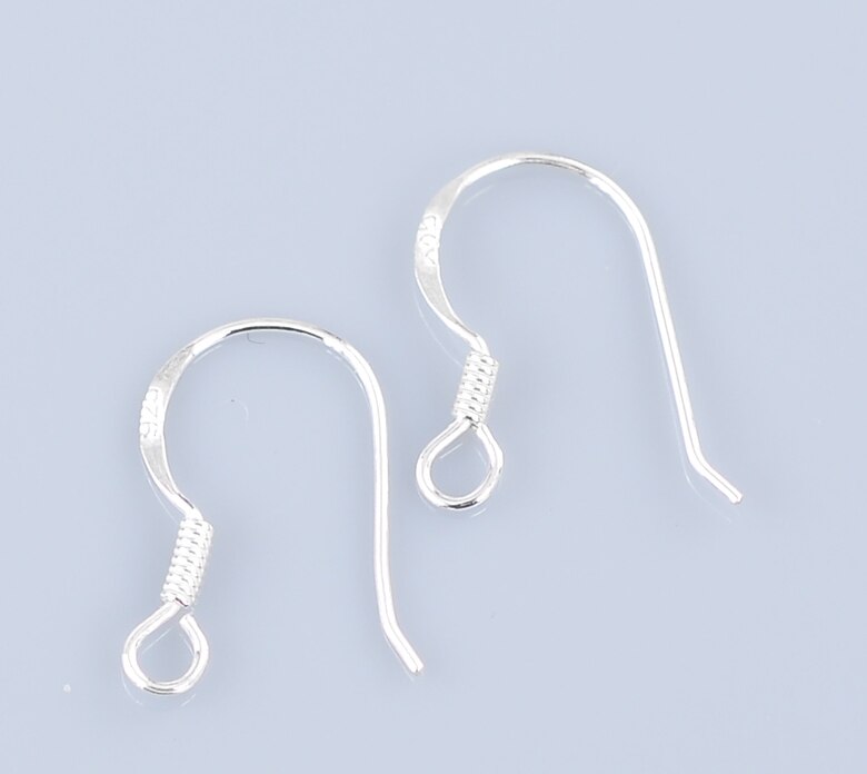 Sterling Silver Earring Hook - 1 pair