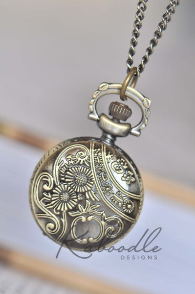 How Late It's Getting - Pocket Watch Necklac