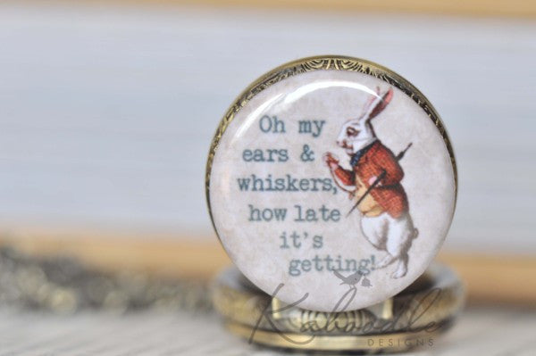 How Late It's Getting - Pocket Watch Necklac