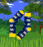 Novelty Fun Socks - Elephant