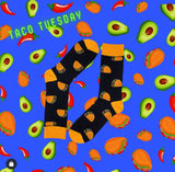 Novelty Fun Socks - Taco