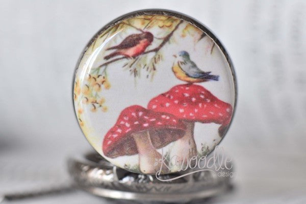 Love Story - Pocket Watch Necklace