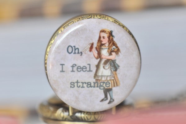 Oh I Feel Strange - Watch Necklace
