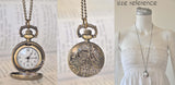 On the Edge Pocket Watch Necklace