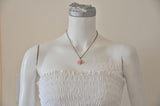 Summer Blossom in Pink - Locket Necklace