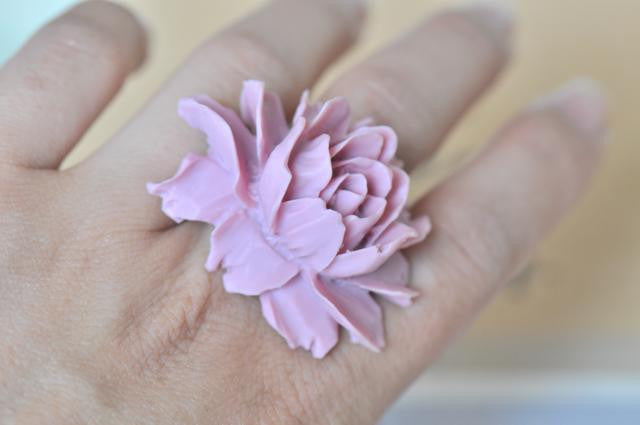 Valentine in Pink Ring