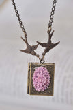 Velvet Dream - Book Locket Necklace