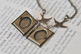 Velvet Dream - Book Locket Necklace